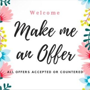 ALL REASONABLE OFFERS WELCOME!